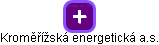 Kroměřížská energetická a.s. - náhled vizuálního zobrazení vztahů obchodního rejstříku