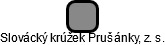 Slovácký krúžek Prušánky, z. s. - náhled vizuálního zobrazení vztahů obchodního rejstříku
