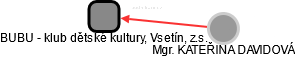 BUBU - klub dětské kultury, Vsetín, z.s. - náhled vizuálního zobrazení vztahů obchodního rejstříku