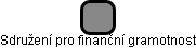 Sdružení pro finanční gramotnost - náhled vizuálního zobrazení vztahů obchodního rejstříku