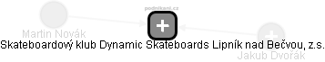 Skateboardový klub Dynamic Skateboards Lipník nad Bečvou, z.s. - náhled vizuálního zobrazení vztahů obchodního rejstříku