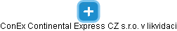 ConEx Continental Express CZ s.r.o. v likvidaci - náhled vizuálního zobrazení vztahů obchodního rejstříku