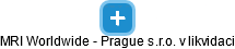 MRI Worldwide - Prague s.r.o. v likvidaci - náhled vizuálního zobrazení vztahů obchodního rejstříku