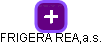 FRIGERA REAL,a.s. - náhled vizuálního zobrazení vztahů obchodního rejstříku