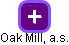 Oak Mill, a.s. - náhled vizuálního zobrazení vztahů obchodního rejstříku
