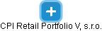 CPI Retail Portfolio V, s.r.o. - náhled vizuálního zobrazení vztahů obchodního rejstříku