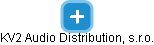 KV2  Audio Distribution, s.r.o. - náhled vizuálního zobrazení vztahů obchodního rejstříku