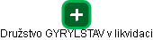 Družstvo GYRYLSTAV v likvidaci - náhled vizuálního zobrazení vztahů obchodního rejstříku