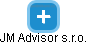 JM Advisor s.r.o. - náhled vizuálního zobrazení vztahů obchodního rejstříku