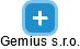 Gemius s.r.o. - náhled vizuálního zobrazení vztahů obchodního rejstříku