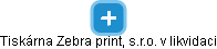 Tiskárna Zebra print, s.r.o. v likvidaci - náhled vizuálního zobrazení vztahů obchodního rejstříku