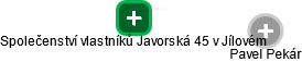 Společenství vlastníků Javorská 45 v Jílovém - náhled vizuálního zobrazení vztahů obchodního rejstříku