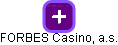 FORBES Casino, a.s. - náhled vizuálního zobrazení vztahů obchodního rejstříku