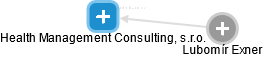 Health Management Consulting, s.r.o. - náhled vizuálního zobrazení vztahů obchodního rejstříku