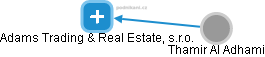 Adams Trading & Real Estate, s.r.o. - náhled vizuálního zobrazení vztahů obchodního rejstříku