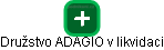 Družstvo ADAGIO v likvidaci - náhled vizuálního zobrazení vztahů obchodního rejstříku
