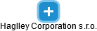 Haglley Corporation s.r.o. - náhled vizuálního zobrazení vztahů obchodního rejstříku