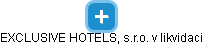 EXCLUSIVE HOTELS, s.r.o.  v likvidaci - náhled vizuálního zobrazení vztahů obchodního rejstříku