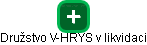 Družstvo V-HRYS v likvidaci - náhled vizuálního zobrazení vztahů obchodního rejstříku