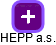HEPP a.s. - náhled vizuálního zobrazení vztahů obchodního rejstříku