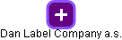 Dan Label Company a.s. - náhled vizuálního zobrazení vztahů obchodního rejstříku