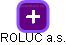 ROLUC a.s. - náhled vizuálního zobrazení vztahů obchodního rejstříku
