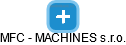 MFC - MACHINES s.r.o. - náhled vizuálního zobrazení vztahů obchodního rejstříku