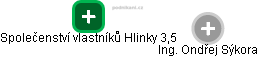 Společenství vlastníků Hlinky 3,5 - náhled vizuálního zobrazení vztahů obchodního rejstříku
