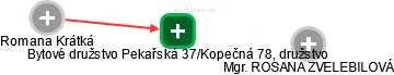 Bytové družstvo Pekařská 37/Kopečná 78, družstvo - náhled vizuálního zobrazení vztahů obchodního rejstříku