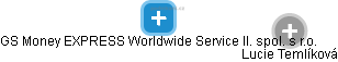 GS Money EXPRESS Worldwide Service II. spol. s r.o. - náhled vizuálního zobrazení vztahů obchodního rejstříku