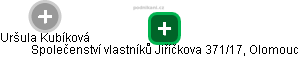 Společenství vlastníků Jiříčkova 371/17, Olomouc - náhled vizuálního zobrazení vztahů obchodního rejstříku