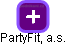 PartyFit, a.s. - náhled vizuálního zobrazení vztahů obchodního rejstříku