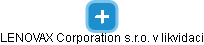 LENOVAX Corporation s.r.o. v likvidaci - náhled vizuálního zobrazení vztahů obchodního rejstříku