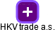 HKV trade a.s. - náhled vizuálního zobrazení vztahů obchodního rejstříku