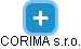 CORIMA s.r.o. - náhled vizuálního zobrazení vztahů obchodního rejstříku