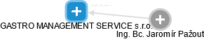 GASTRO MANAGEMENT SERVICE s.r.o. - náhled vizuálního zobrazení vztahů obchodního rejstříku