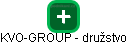 KVO-GROUP - družstvo - náhled vizuálního zobrazení vztahů obchodního rejstříku