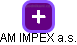 AM IMPEX a.s. - náhled vizuálního zobrazení vztahů obchodního rejstříku