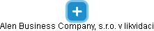 Alen Business Company, s.r.o. v likvidaci - náhled vizuálního zobrazení vztahů obchodního rejstříku