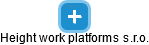 Height work platforms s.r.o. - náhled vizuálního zobrazení vztahů obchodního rejstříku
