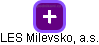 LES Milevsko, a.s. - náhled vizuálního zobrazení vztahů obchodního rejstříku