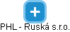 PHL - Ruská s.r.o. - náhled vizuálního zobrazení vztahů obchodního rejstříku