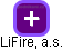 LiFire, a.s. - náhled vizuálního zobrazení vztahů obchodního rejstříku