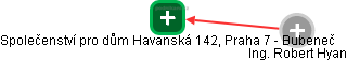 Společenství pro dům Havanská 142, Praha 7 - Bubeneč - náhled vizuálního zobrazení vztahů obchodního rejstříku