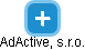 AdActive, s.r.o. - náhled vizuálního zobrazení vztahů obchodního rejstříku