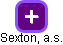 Sexton, a.s. - náhled vizuálního zobrazení vztahů obchodního rejstříku