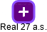 Real 27 a.s. - náhled vizuálního zobrazení vztahů obchodního rejstříku