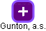 Gunton, a.s. - náhled vizuálního zobrazení vztahů obchodního rejstříku