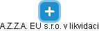 A.Z.Z.A. EU s.r.o. v likvidaci - náhled vizuálního zobrazení vztahů obchodního rejstříku