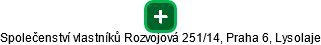 Společenství vlastníků Rozvojová 251/14, Praha 6, Lysolaje - náhled vizuálního zobrazení vztahů obchodního rejstříku